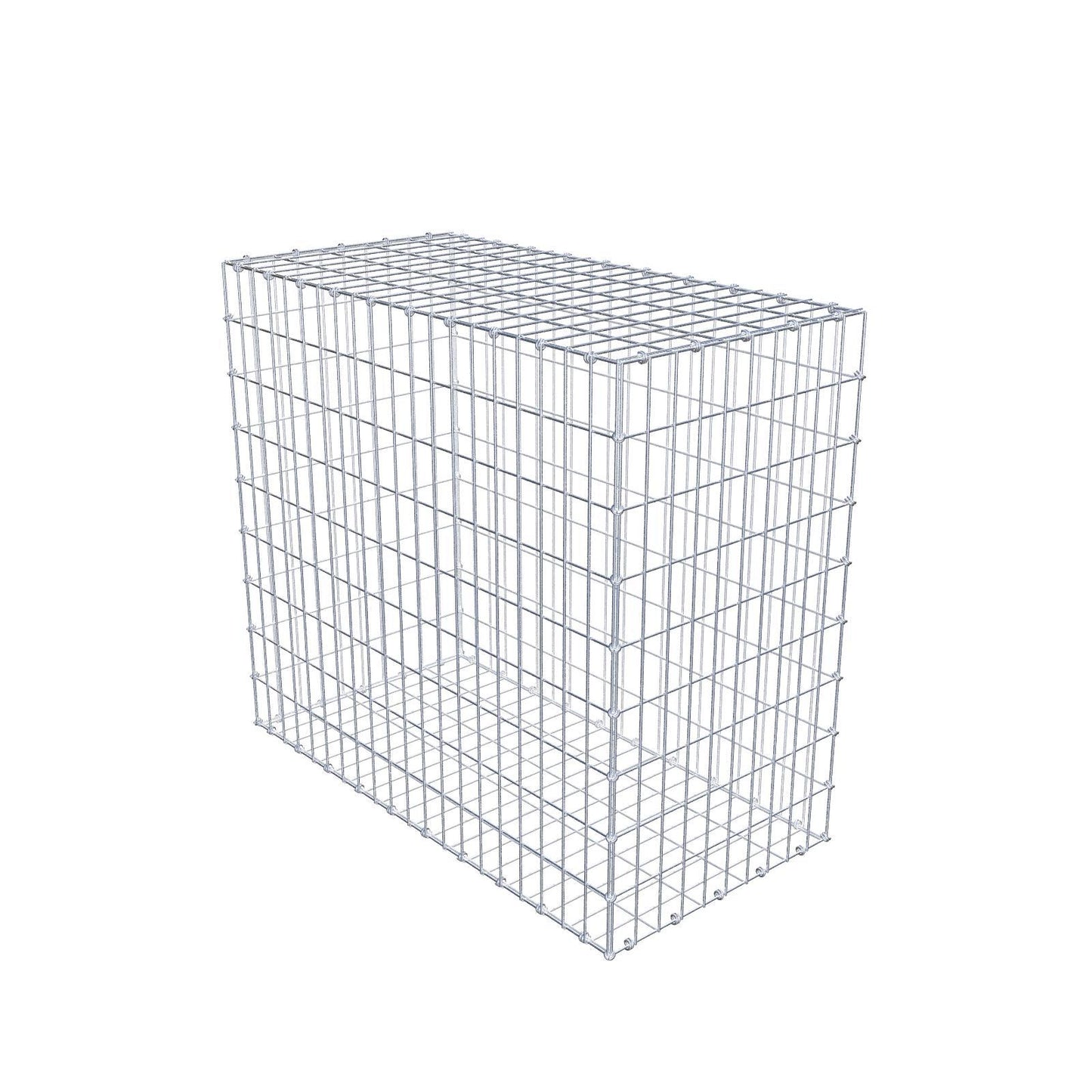 Schanskorf 100 cm x 90 cm x 50 cm (L x H x D), maaswijdte 5 x 10 cm, spiraalring