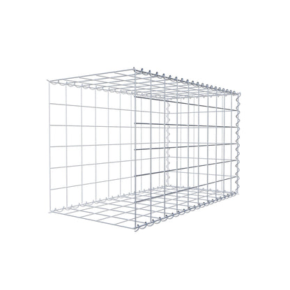 Gabbione aggiuntivo tipo 2 100 cm x 60 cm x 50 cm (L x A x P), maglia 10 cm x 10 cm, spirale
