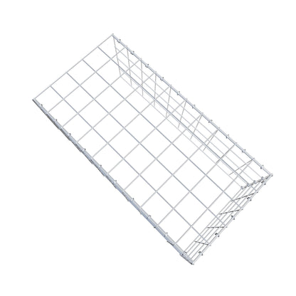 Opzetpaal type 4 100 cm x 40 cm x 50 cm (L x H x D), maaswijdte 10 cm x 10 cm, C-ring