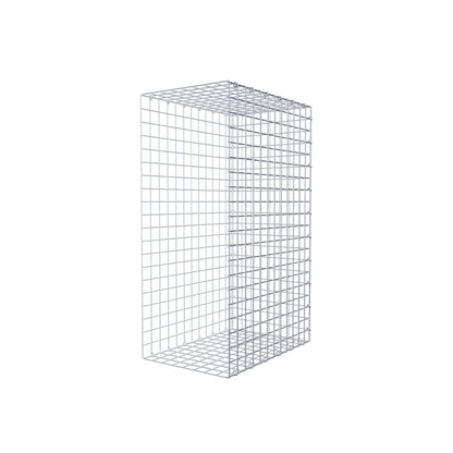 Type 2 oplegkorf 100 cm x 60 cm x 40 cm (L x H x D), maaswijdte 5 cm x 5 cm, C-ring