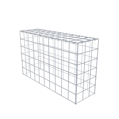 Type 3 oplegkorf 100 cm x 60 cm x 30 cm (L x H x D), maaswijdte 10 cm x 10 cm, C-ring