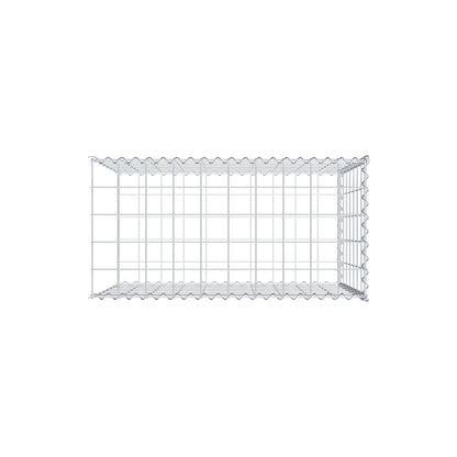 Add-on schanskorf type 2 100 cm x 70 cm x 50 cm (L x H x D), maaswijdte 10 cm x 10 cm, spiraal
