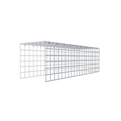 Add-on schanskorf type 4 100 cm x 30 cm x 30 cm (L x H x D), maaswijdte 5 cm x 5 cm, C-ring