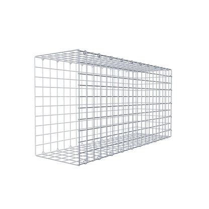 Gavión acoplable tipo 2 100 cm x 50 cm x 30 cm (L x A x P), malla 5 cm x 5 cm, anillo en C