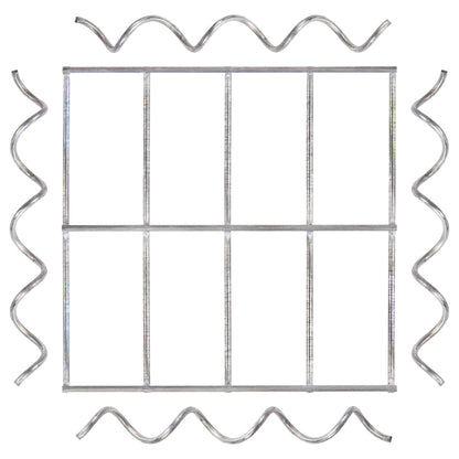 Tapa para columna MW 5 x 10 cm con 4 espirales de montaje