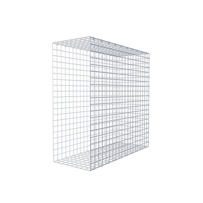 Anbaugabione Typ 2 100 cm x 100 cm x 40 cm (L x H x T), Maschenweite 5 cm x 5 cm, C-Ring