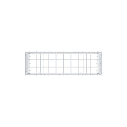 Gabione 100 cm x 40 cm x 30 cm (L x H x T), Maschenweite 10 cm x 10 cm, C-Ring