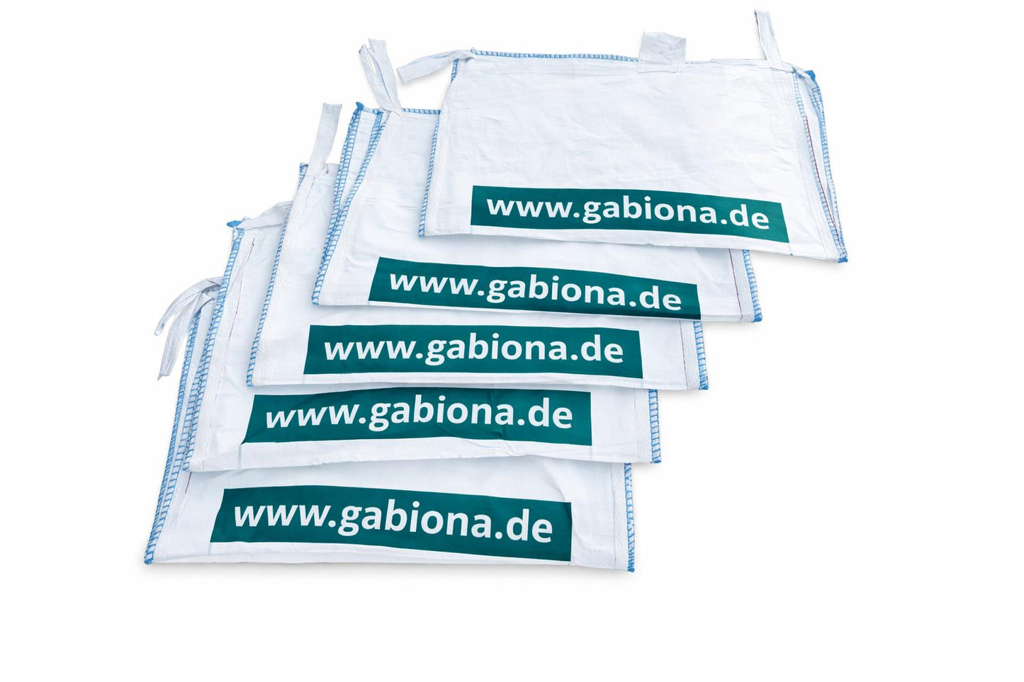 5x Big Bags 95 x 65 x 120 cm (C x P x A) - com impressão - muito estável - 1.250 kg SWL