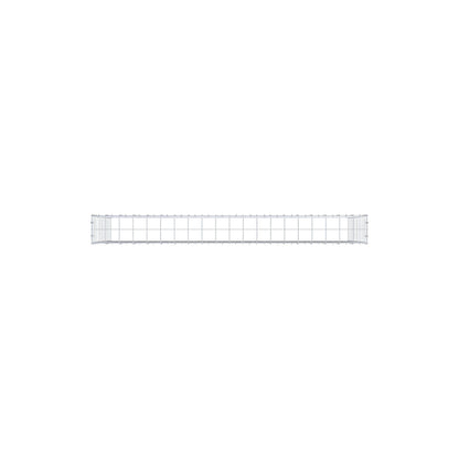 Fourche rapportée type 3 200 cm x 100 cm x 20 cm (L x H x P), mailles 10 cm x 10 cm, anneau C