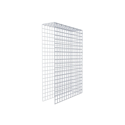 Gabião Tipo 4 100 cm x 70 cm x 20 cm (C x A x P), malhagem 5 cm x 5 cm, anel C