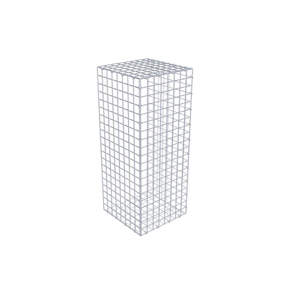 Gabbione aggiuntivo di tipo 2 100 cm x 40 cm x 40 cm (L x H x P), maglia 5 cm x 5 cm, anello a C