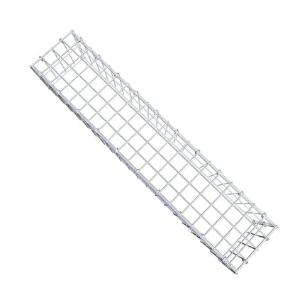 Type 3 oplegkorf 100 cm x 20 cm x 20 cm (L x H x D), maaswijdte 5 cm x 10 cm, C-ring