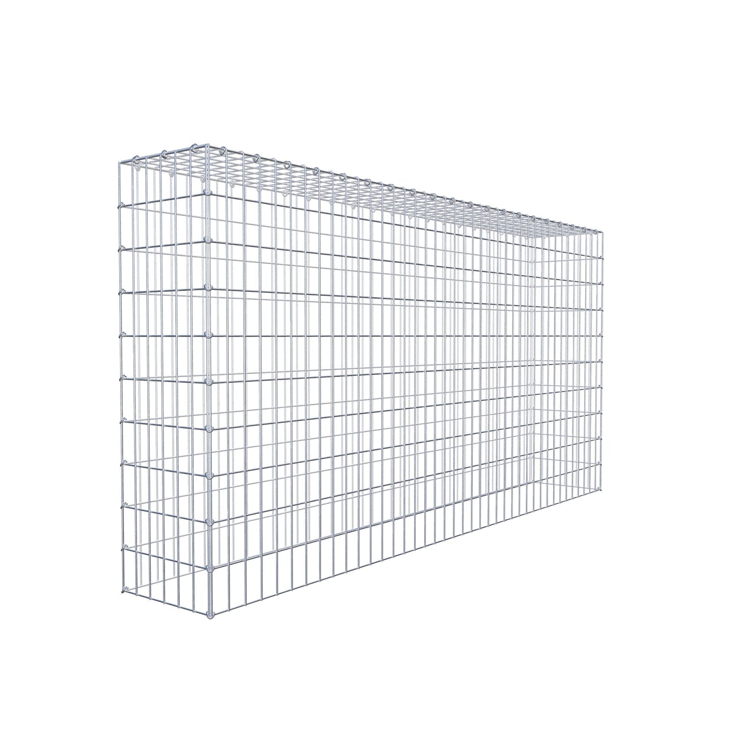 Gabião Tipo 3 200 cm x 100 cm x 30 cm (C x A x P), malhagem 5 cm x 10 cm, anel C