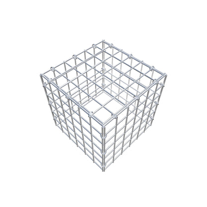 Monteret gabion type 3 30 cm x 30 cm x 30 cm (L x H x D), maskestørrelse 5 cm x 5 cm, C-ring