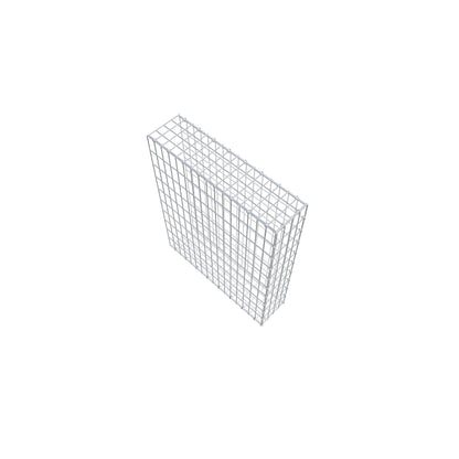 Anbaugabione Typ 2 100 cm x 80 cm x 20 cm, Maschenweite 5 cm x 10 cm, C-Ring