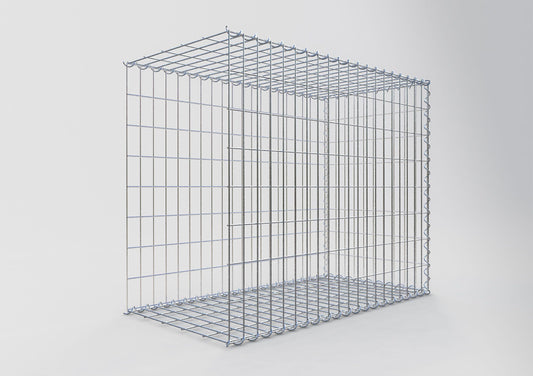 Gabiona - Anbaugabione 100 x 80 x 50cm; MW 5 x 10cm; Typ 2