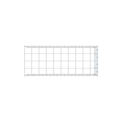 Opzetpaal type 4 100 cm x 30 cm x 40 cm (L x H x D), maaswijdte 10 cm x 10 cm, C-ring