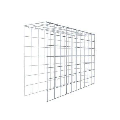 Opzetpaal type 4 100 cm x 70 cm x 30 cm (L x H x D), maaswijdte 10 cm x 10 cm, C-ring