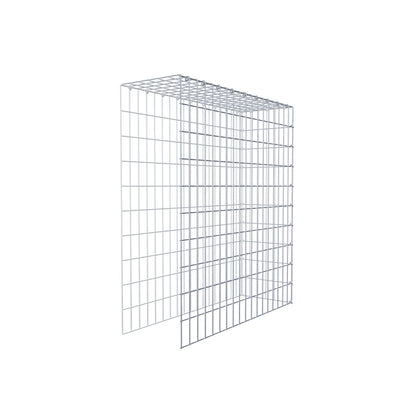 Gavión adicional tipo 4 100 cm x 90 cm x 30 cm (L x A x P), malla 5 cm x 10 cm, anillo en C