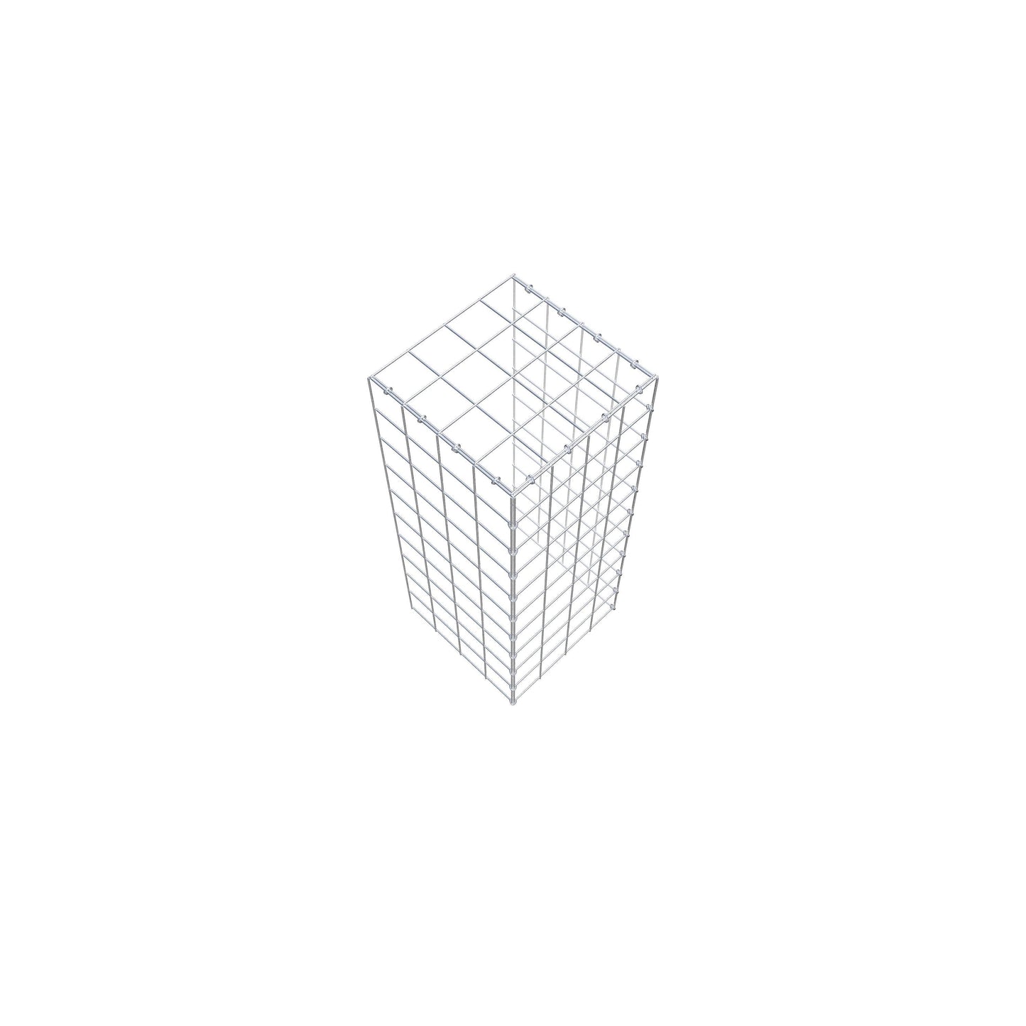 Add-on schanskorf type 4 100 cm x 40 cm x 40 cm (L x H x D), maaswijdte 10 cm x 10 cm, C-ring