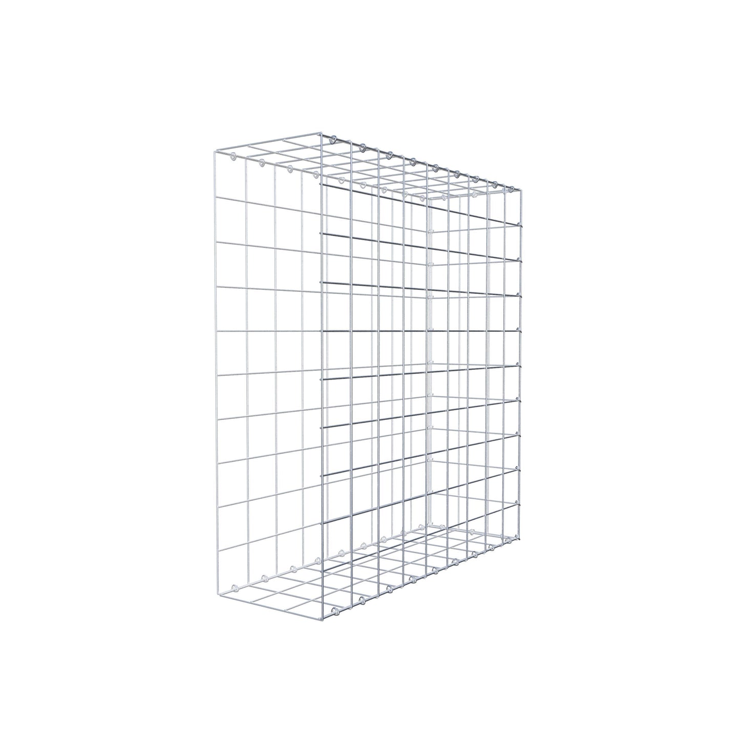 Fourche rapportée type 2 100 cm x 90 cm x 30 cm (L x H x P), mailles 10 cm x 10 cm, anneau en C