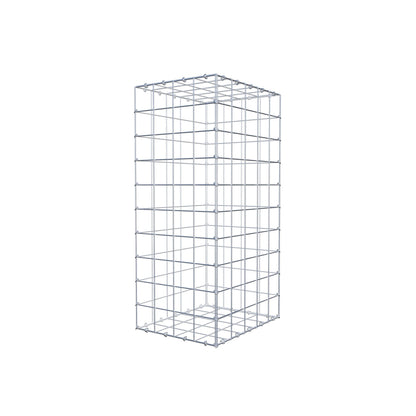 Gabion 100 cm x 50 cm x 40 cm (L x H x D), maskstorlek 10 cm x 10 cm, C-ring