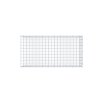 Anbaugabione Typ 2 100 cm x 30 cm x 50 cm, Maschenweite 5 cm x 10 cm, C-Ring