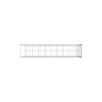 Add-on schanskorf type 2 100 cm x 50 cm x 20 cm (L x H x D), maaswijdte 10 cm x 10 cm, spiraal