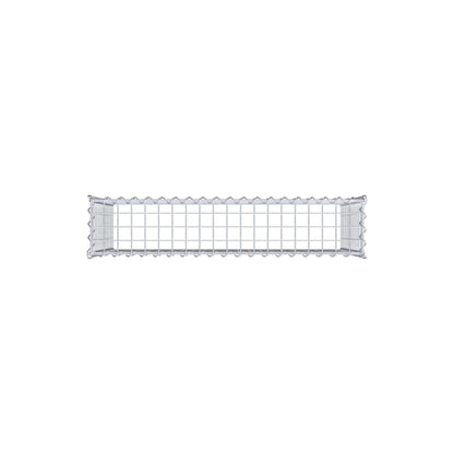 Gabbione aggiuntivo tipo 3 100 cm x 60 cm x 20 cm (L x H x P), dimensione maglia 5 cm x 5 cm, a spirale