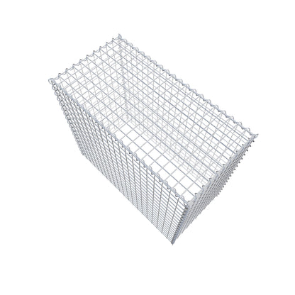 Opvokset gabion type 3 100 cm x 90 cm x 50 cm (L x H x D), maskestørrelse 5 cm x 5 cm, spiral