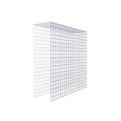 Anbaugabione Typ 4 100 cm x 100 cm x 30 cm (L x H x T), Maschenweite 5 cm x 5 cm, C-Ring