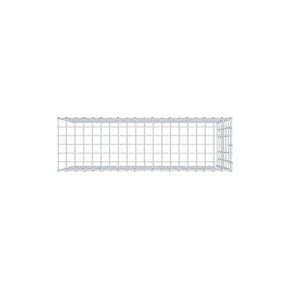 Type 4 oplegkorf 100 cm x 60 cm x 30 cm (L x H x D), maaswijdte 5 cm x 10 cm, C-ring