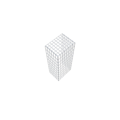 Type 4 oplegkorf 100 cm x 30 cm x 40 cm (L x H x D), maaswijdte 5 cm x 10 cm, C-ring