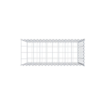 Add-on schanskorf type 2 100 cm x 70 cm x 40 cm (L x H x D), maaswijdte 10 cm x 10 cm, spiraal
