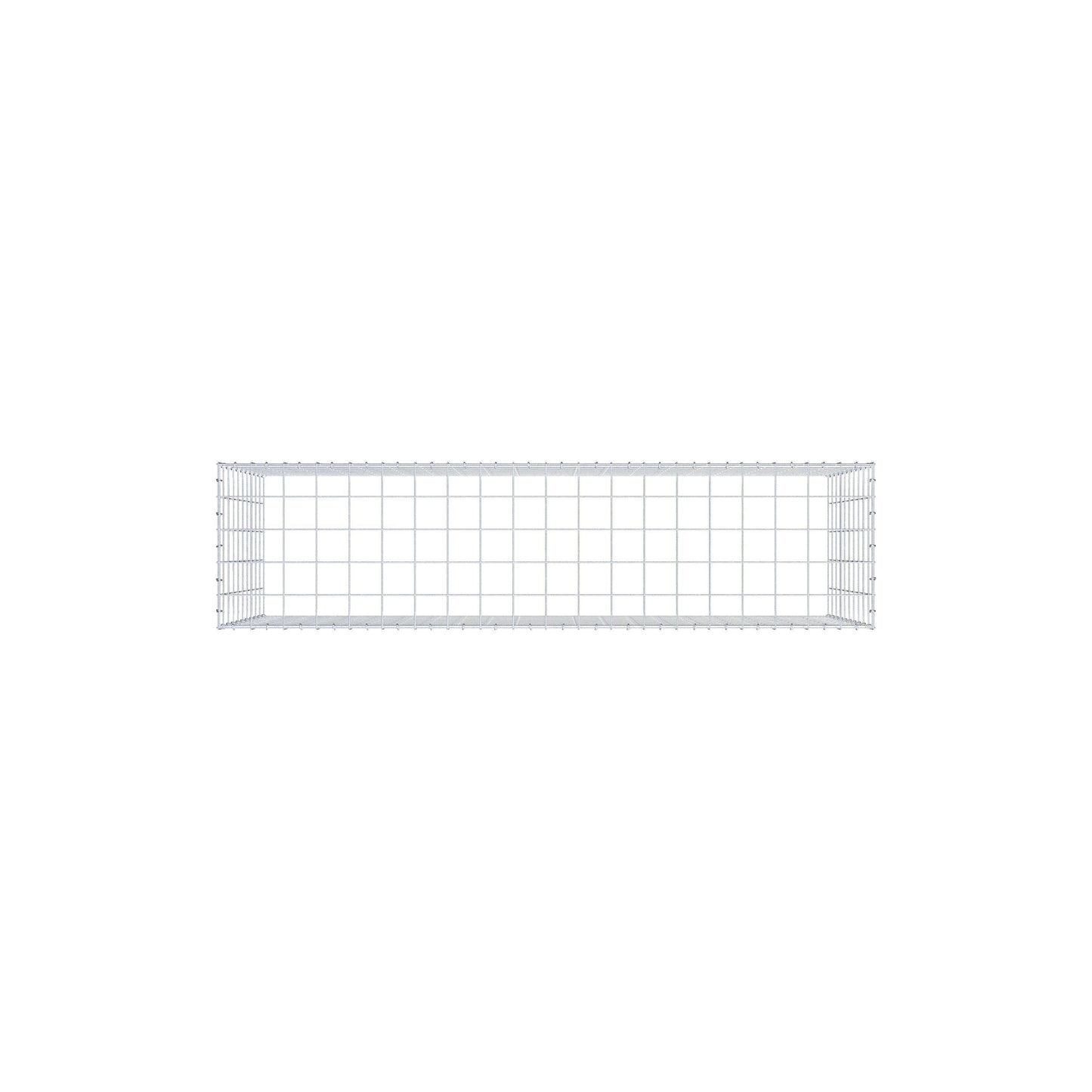 Opzetpaal type 3 200 cm x 100 cm x 50 cm (L x H x D), maaswijdte 10 cm x 10 cm, C-ring