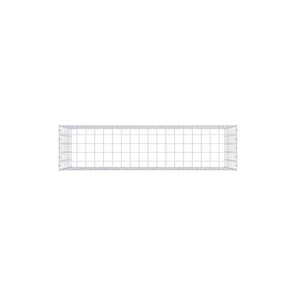 Opzetpaal type 3 200 cm x 100 cm x 50 cm (L x H x D), maaswijdte 10 cm x 10 cm, C-ring