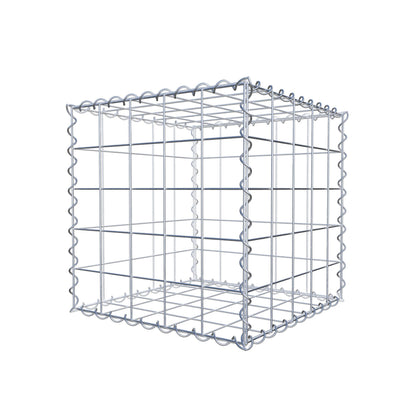 Gabbione 50 cm x 50 cm x 50 cm (L x H x P), maglia 10 cm x 10 cm, spirale