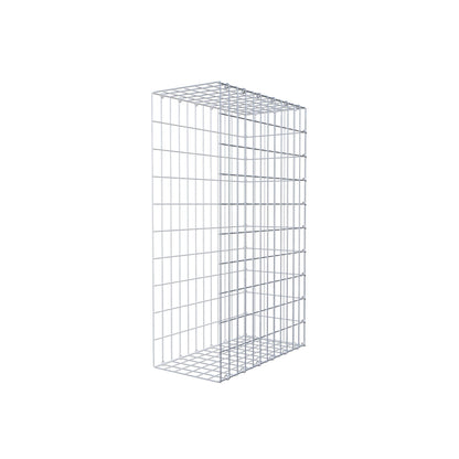 Anbaugabione Typ 2 100 cm x 60 cm x 30 cm, Maschenweite 5 cm x 10 cm, C-Ring
