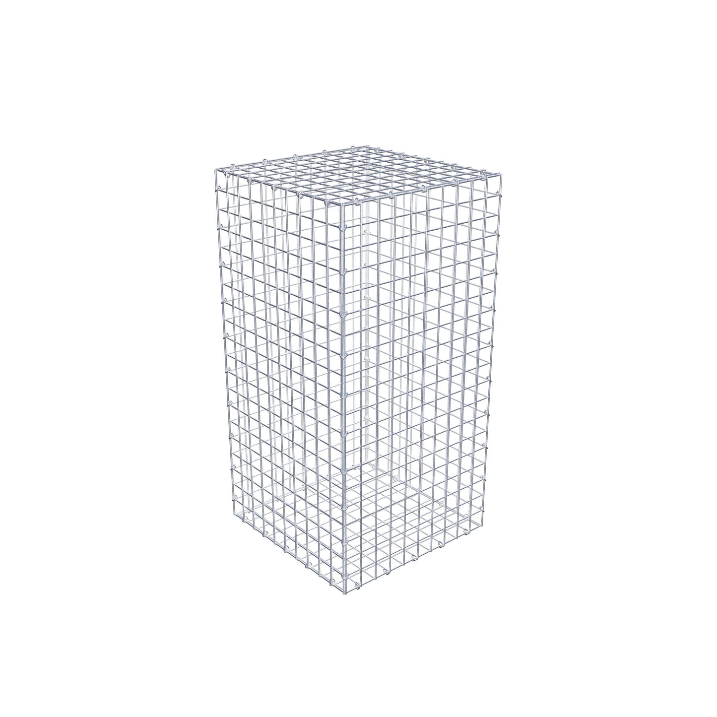 Schanskorf 100 cm x 50 cm x 50 cm (L x H x D), maaswijdte 5 cm x 5 cm, C-ring