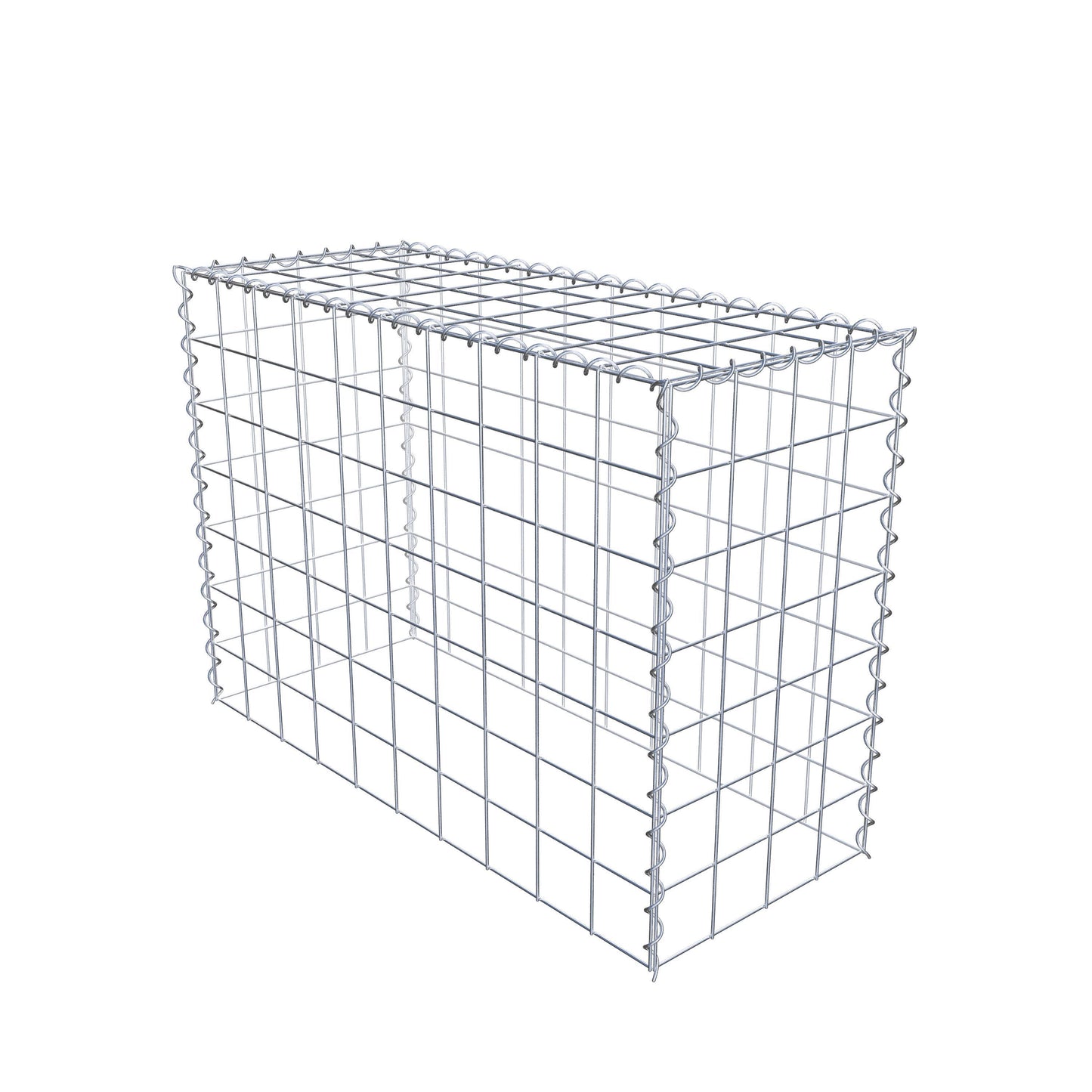 Add-on schanskorf type 3 100 cm x 70 cm x 40 cm (L x H x D), maaswijdte 10 cm x 10 cm, spiraal