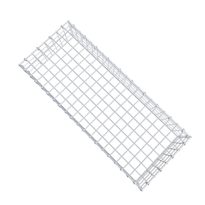 Type 3 oplegkorf 100 cm x 20 cm x 40 cm (L x H x D), maaswijdte 5 cm x 5 cm, C-ring