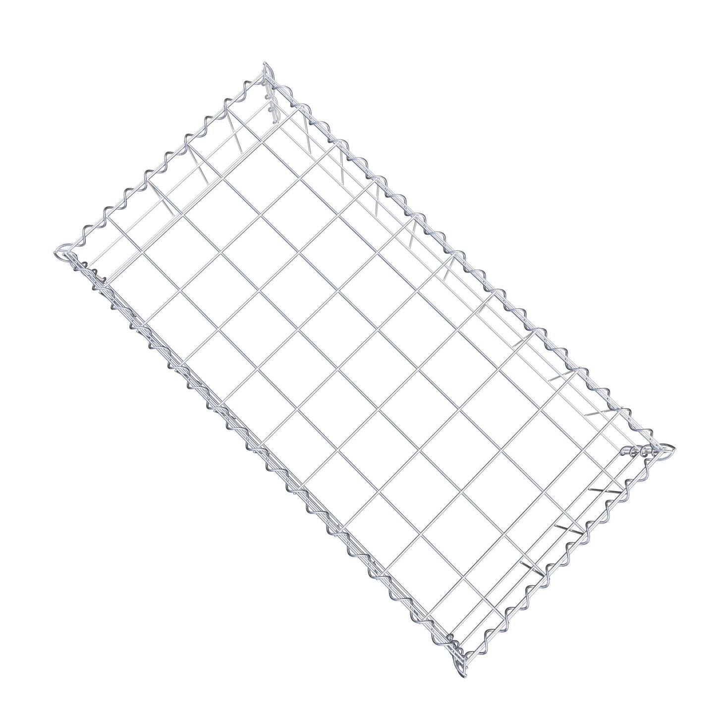 Add-on schanskorf type 3 100 cm x 20 cm x 50 cm (L x H x D), maaswijdte 10 cm x 10 cm, spiraal