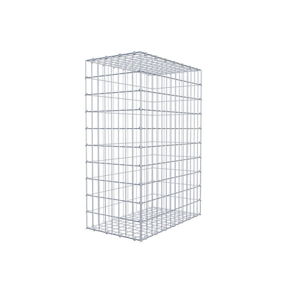 Gabion 100 cm x 70 cm x 40 cm (L x H x D), maskestørrelse 5 cm x 10 cm, C-ring