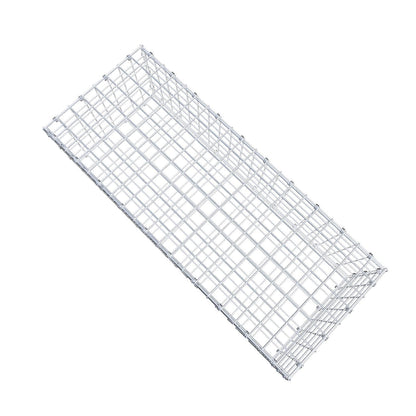 Gabião 100 cm x 30 cm x 40 cm (C x A x P), malhagem 5 x 5 cm, anel espiral