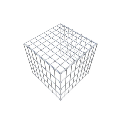 Extra gabion typ 4 40 cm x 40 cm x 40 cm (L x H x D), maskstorlek 5 cm x 10 cm, C-ring