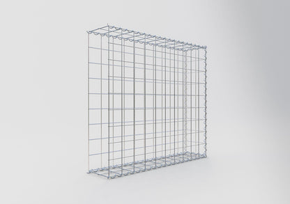 Gabião tipo 2 100 cm x 90 cm x 20 cm (C x A x P), malhagem 10 cm x 10 cm, espiral