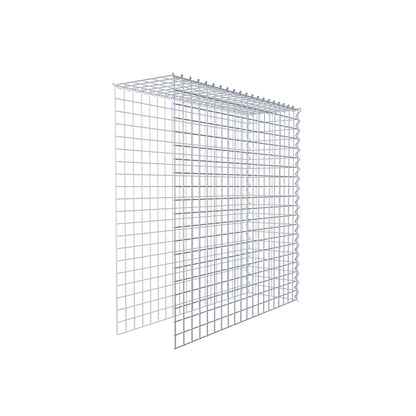 Add-on schanskorf type 4 100 cm x 100 cm x 30 cm (L x H x D), maaswijdte 5 cm x 5 cm, spiraalvormig