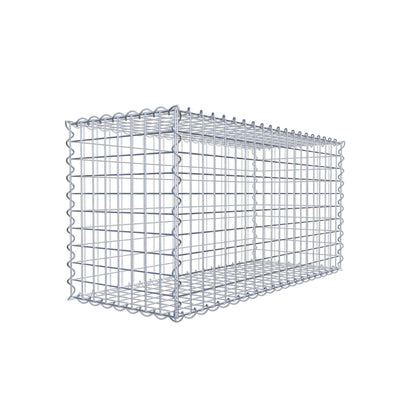 Gabion 100 cm x 50 cm x 40 cm (L x H x D), maskestørrelse 5 cm x 5 cm, spiral