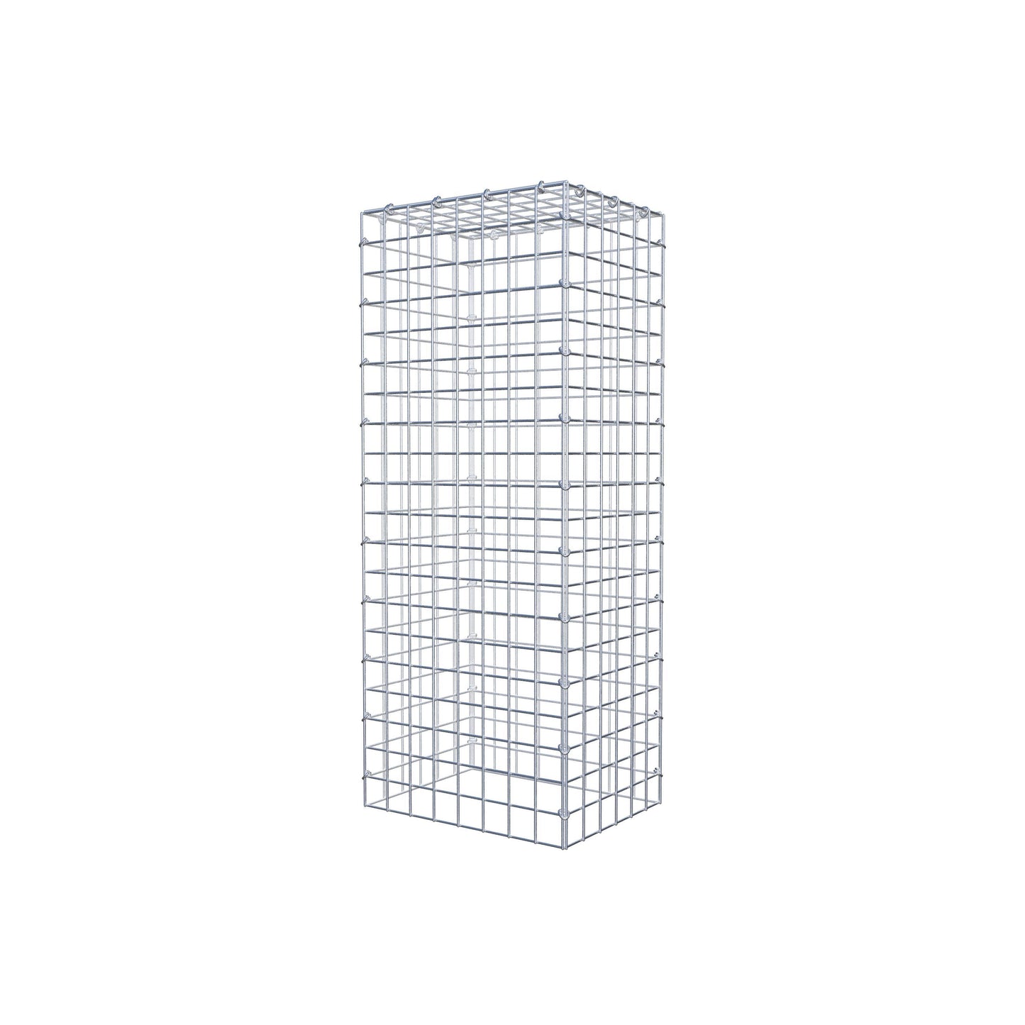 Anbaugabione Typ 3 100 cm x 30 cm x 40 cm (L x H x T), Maschenweite 5 cm x 5 cm, C-Ring