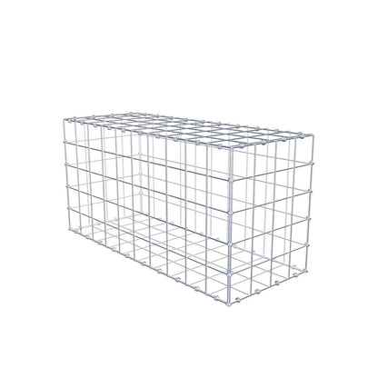 Schanskorf 100 cm x 50 cm x 40 cm (L x H x D), maaswijdte 10 x 10 cm, spiraalring